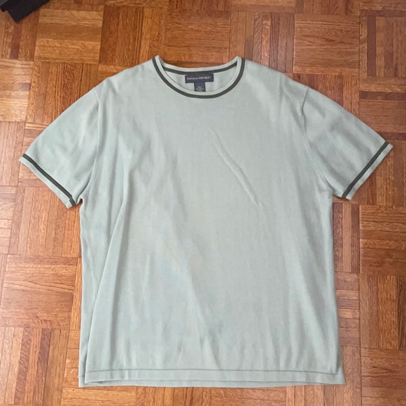 Banana Republic short sleeve shirt, olive green, size XL